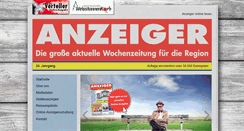 Desktop Screenshot of anzeiger-fds.de