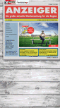 Mobile Screenshot of anzeiger-fds.de
